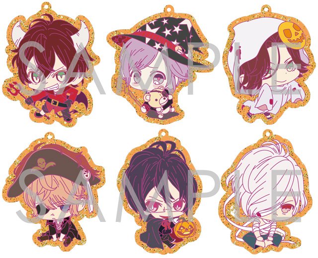 【✩Rejet shop情報✩】『DIABOLIK LOVERS トレーディングハロウィンラバーストラップ』『DIABO 【✩Rejet shop情報✩】『DIABOLIK LOVERS トレーディングハロウィンラバーストラップ』『DIABO