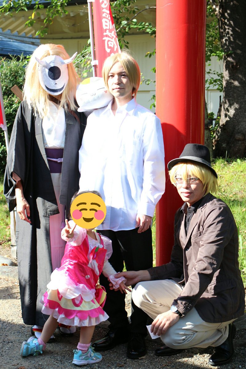 地元の上杉神社にて開催の、屋外コスプレイベントに参加してきました(^ー^)友達に誘われてだったので、友達の要望で夏目友人 地元の上杉神社にて開催の、屋外コスプレイベントに参加してきました(^ー^)友達に誘われてだったので、友達の要望で夏目友人
