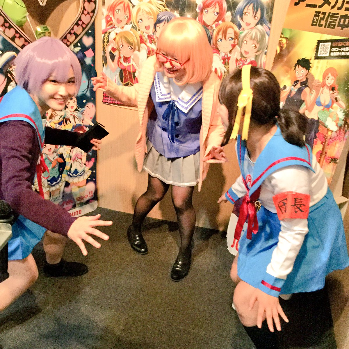 にゃーーーん!!!ヽ(*^ω^*)ノちよゆのみかりんのフレッシュな3人組でスタート!後から、あこマカはるのが来ます!ちよ にゃーーーん!!!ヽ(*^ω^*)ノちよゆのみかりんのフレッシュな3人組でスタート!後から、あこマカはるのが来ます!ちよ