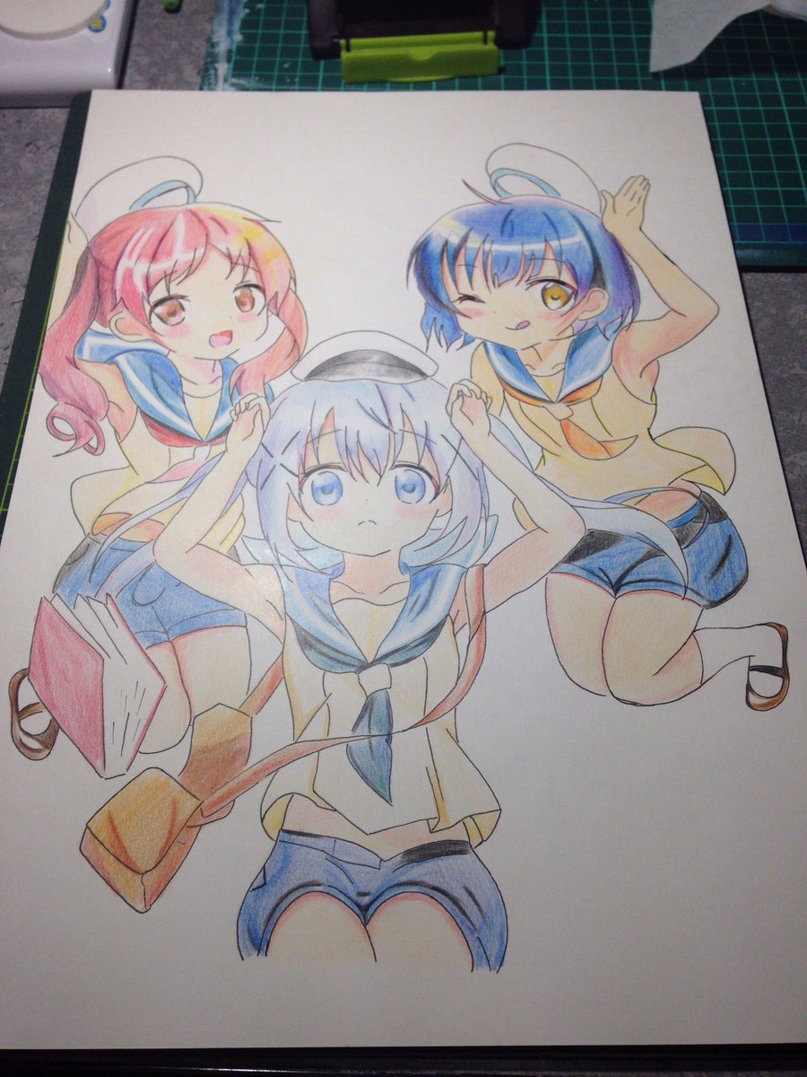 ごちうさ描きました。 ごちうさ描きました。