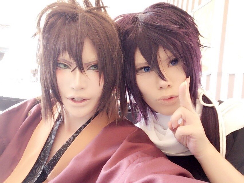 速報(*´︶`*)ノ"今日は太秦で晴明さんとるーちゃんと薄桜鬼してきたよ♥✨ 速報(*´︶`*)ノ"今日は太秦で晴明さんとるーちゃんと薄桜鬼してきたよ♥✨