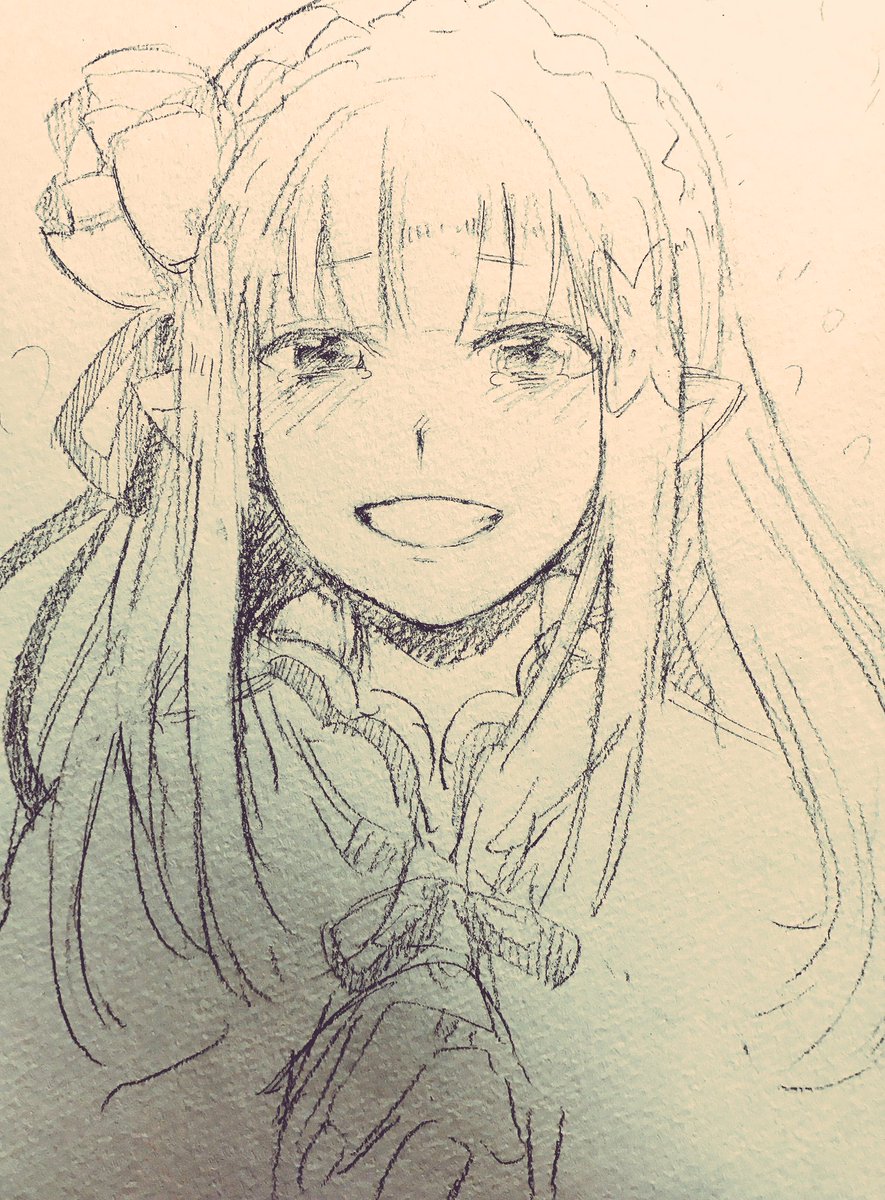 リゼロ見終わりました!くっそ泣いた。゚(゚´ω`゚)゚。ありがとう…エミリアちゃん誕生日おめでたも兼ねて…🎉✨ リゼロ見終わりました!くっそ泣いた。゚(゚´ω`゚)゚。ありがとう…エミリアちゃん誕生日おめでたも兼ねて…🎉✨