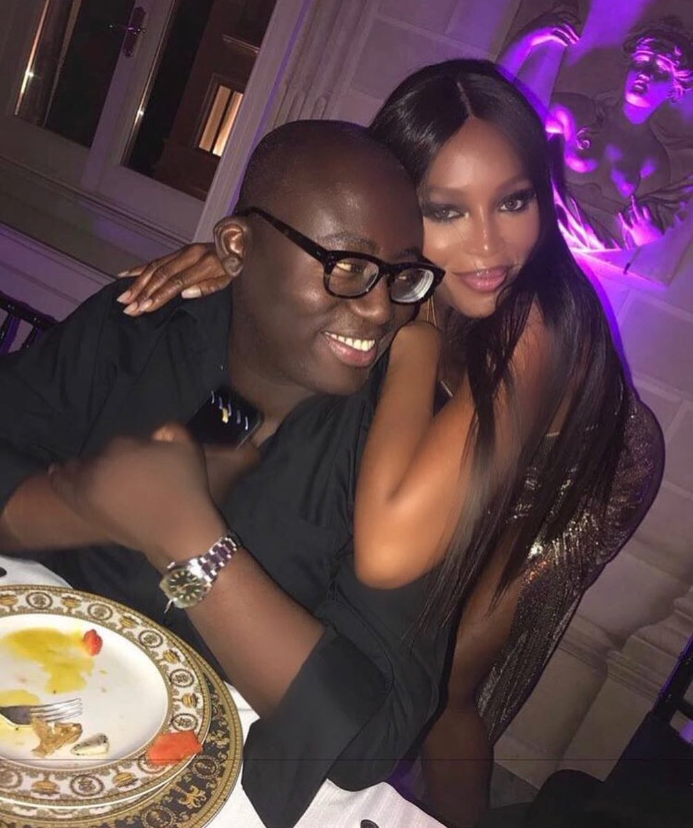 #Boss #editorinchief @edward_enninful OBE  @britishvogue ????????????????????????❤️ https://t.co/5ryFbqXVfo