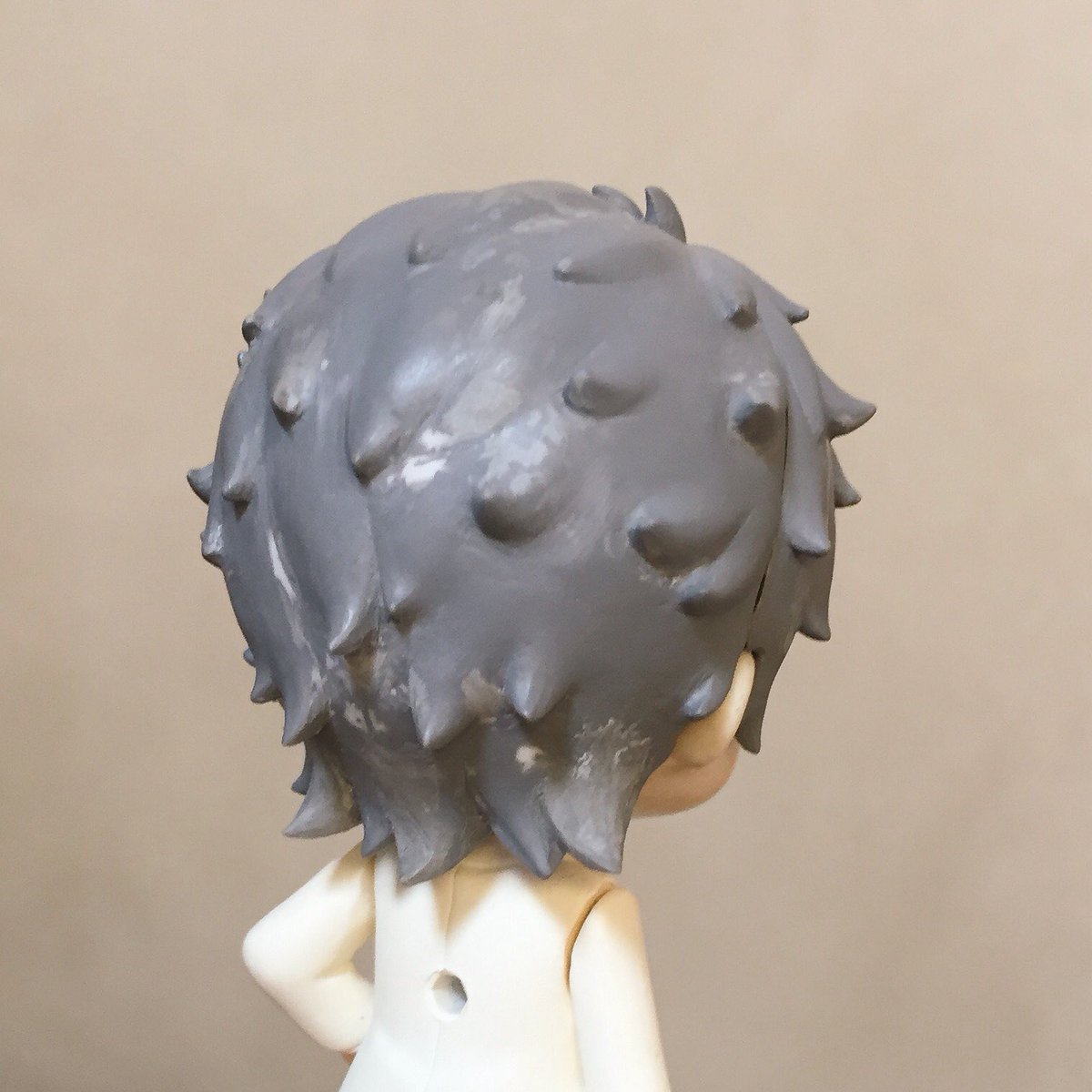 陛下の襟足をちょっと立体的に。#ねんどろバハソウル#バハソウル 陛下の襟足をちょっと立体的に。#ねんどろバハソウル#バハソウル