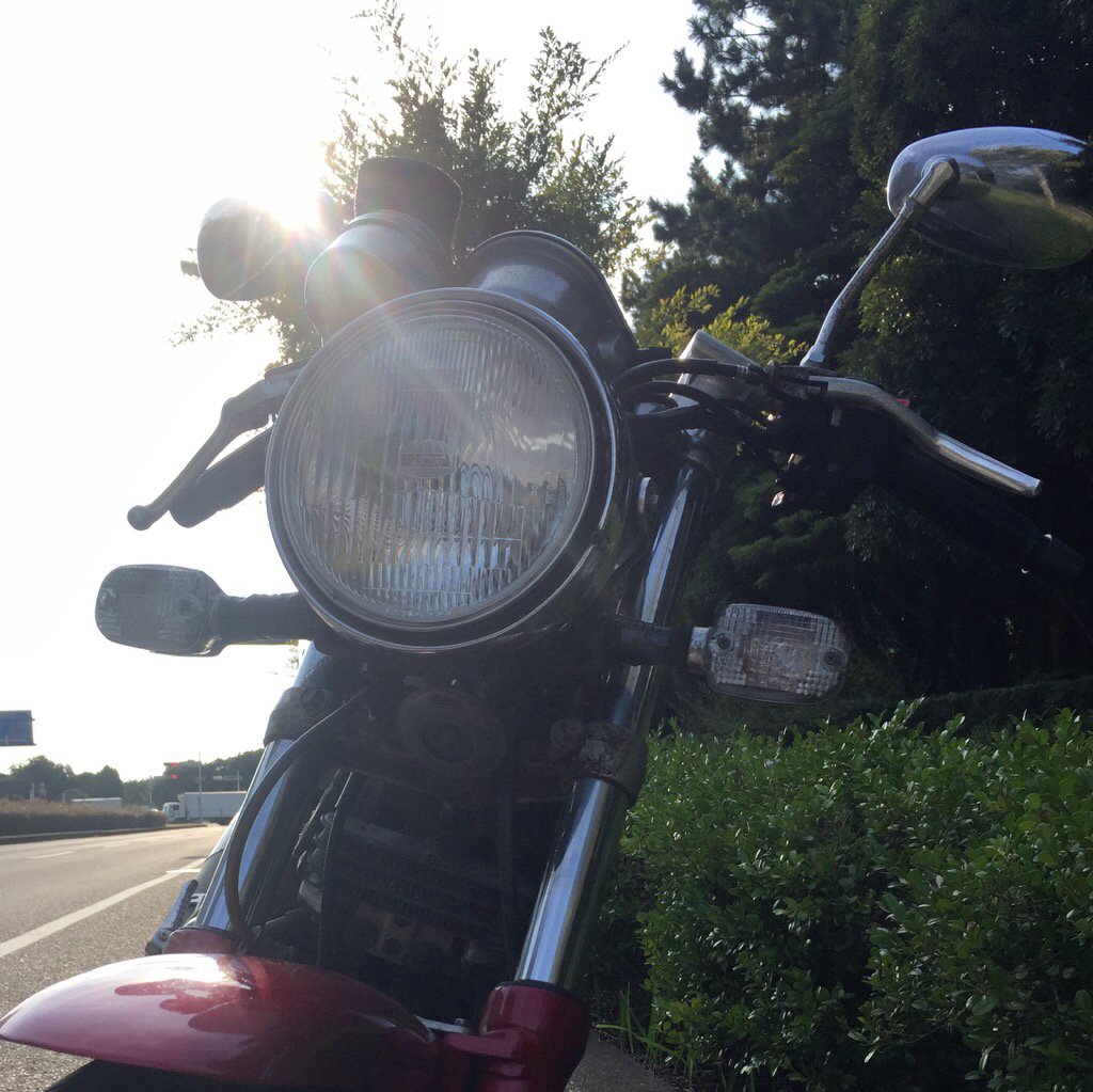 うん、やっぱり曲がってるね(;´д`)トホホ… #SRX うん、やっぱり曲がってるね(;´д`)トホホ… #SRX