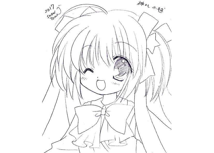 リトルバスターズ!の小毬。#神北小毬 リトルバスターズ!の小毬。#神北小毬