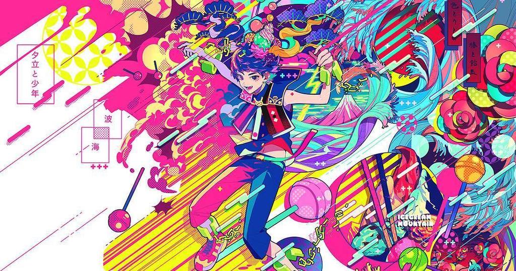 秋赤音さんにWacom Cintiq Pro 16で制作いただいたイラストがこちら!今年の夏のコミケのワコムブースで目に 秋赤音さんにWacom Cintiq Pro 16で制作いただいたイラストがこちら!今年の夏のコミケのワコムブースで目に