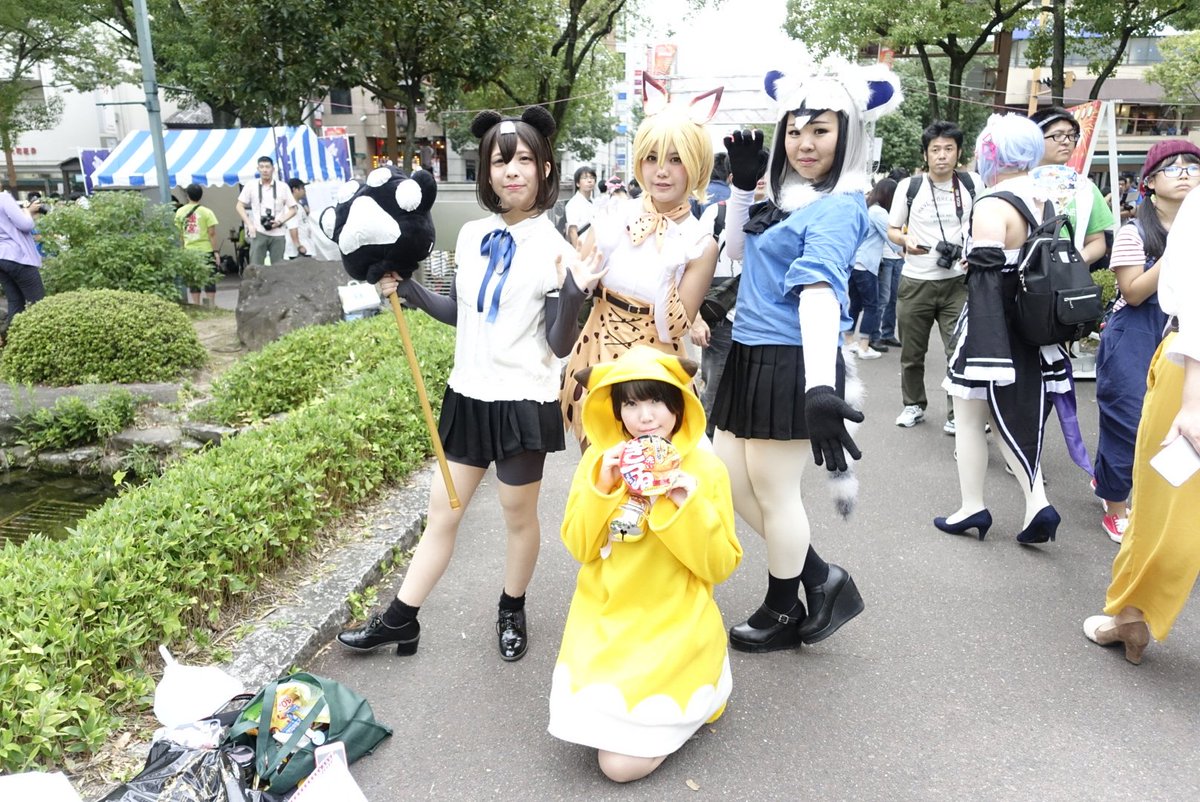 撮影させて頂きました!けものフレンズアライグマぽしゃこさん サーバルキャットなみぽさん @_NAMIPO_ヒグマすぴかさ 撮影させて頂きました!けものフレンズアライグマぽしゃこさん サーバルキャットなみぽさん @_NAMIPO_ヒグマすぴかさ