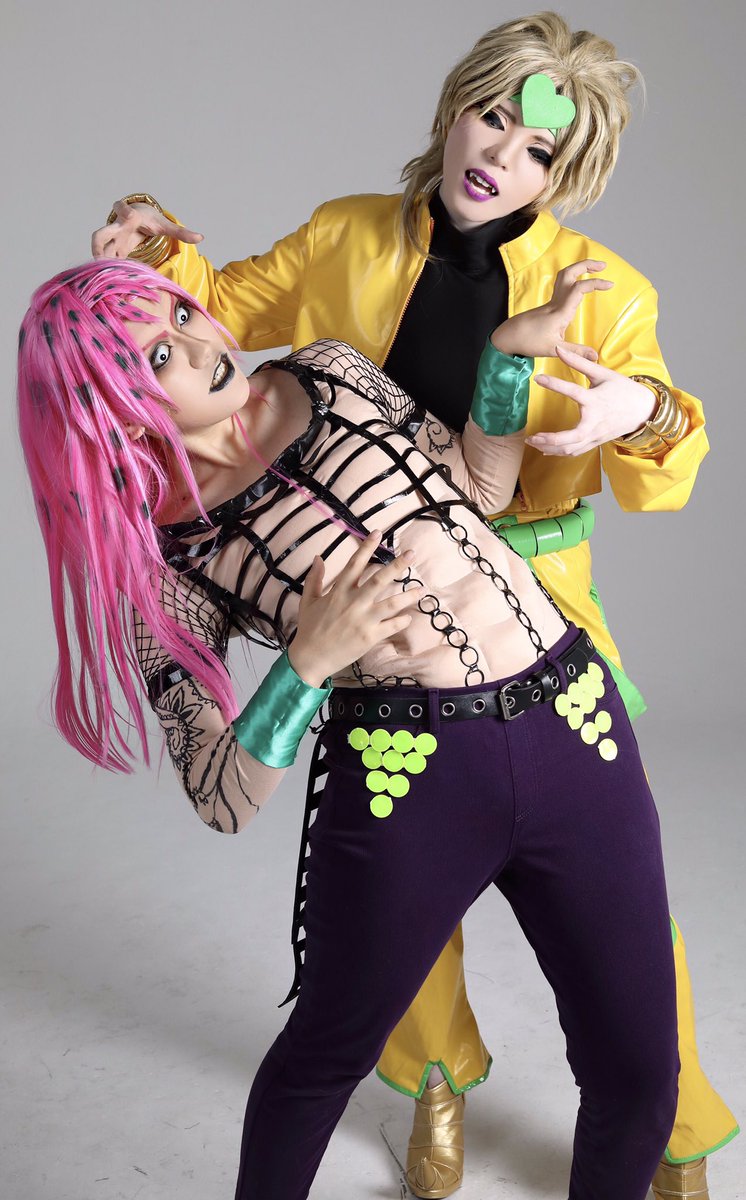 ♦︎コスプレ♦︎※吸血表現注意!!!※ジョジョの奇妙な冒険荒木荘 チーム食物連鎖コンビディアボロ ななりさん()3部DI ♦︎コスプレ♦︎※吸血表現注意!!!※ジョジョの奇妙な冒険荒木荘 チーム食物連鎖コンビディアボロ ななりさん()3部DI