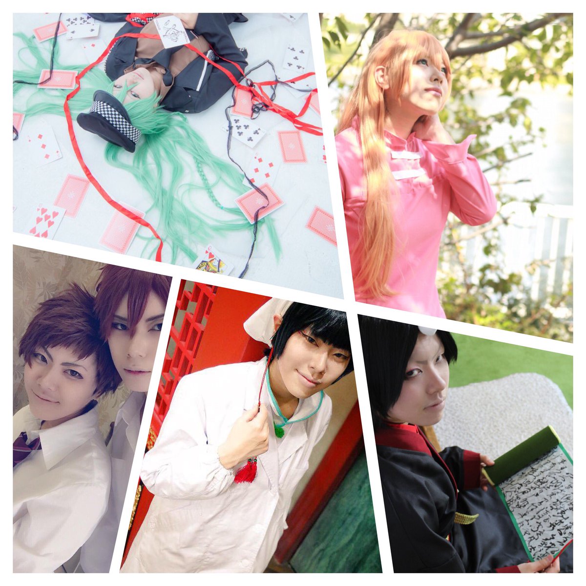 1.SKET DANCE*笛吹和義(スイッチ)2.AMNESIA*ウキョウ3.ほどける怪物*秀那4.それでも世界は美しい 1.SKET DANCE*笛吹和義(スイッチ)2.AMNESIA*ウキョウ3.ほどける怪物*秀那4.それでも世界は美しい