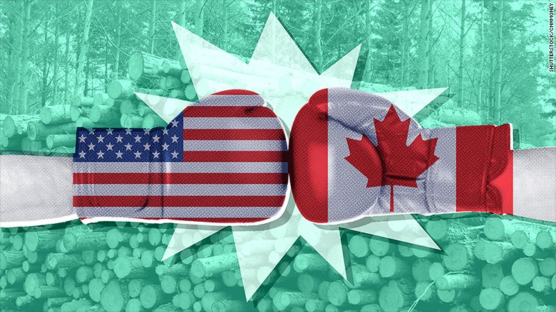 Is Trump trying to start a trade war with Canada?