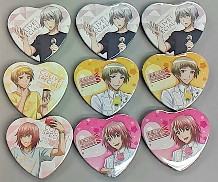 ☆グッズ入荷情報☆『美男高校地球防衛部LOVELOVELOVE』よりハート缶バッジが入荷しました(*^-^*)#kboo ☆グッズ入荷情報☆『美男高校地球防衛部LOVELOVELOVE』よりハート缶バッジが入荷しました(*^-^*)#kboo