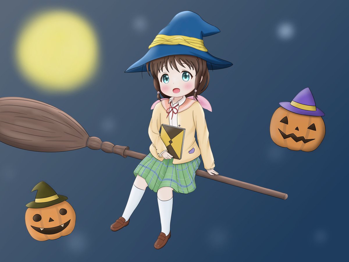 ちなみに、これが去年ハロウィンに描いたステラのまほうのたまちゃん1年前だけど結構お気に入りだったりもする ちなみに、これが去年ハロウィンに描いたステラのまほうのたまちゃん1年前だけど結構お気に入りだったりもする