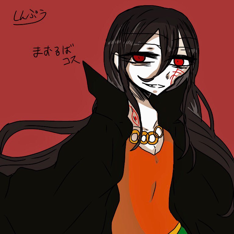 #黒の救いハロウィンだから何か描こうとしたんだ、戦勇。とまおるばコスになってしまった #黒の救いハロウィンだから何か描こうとしたんだ、戦勇。とまおるばコスになってしまった