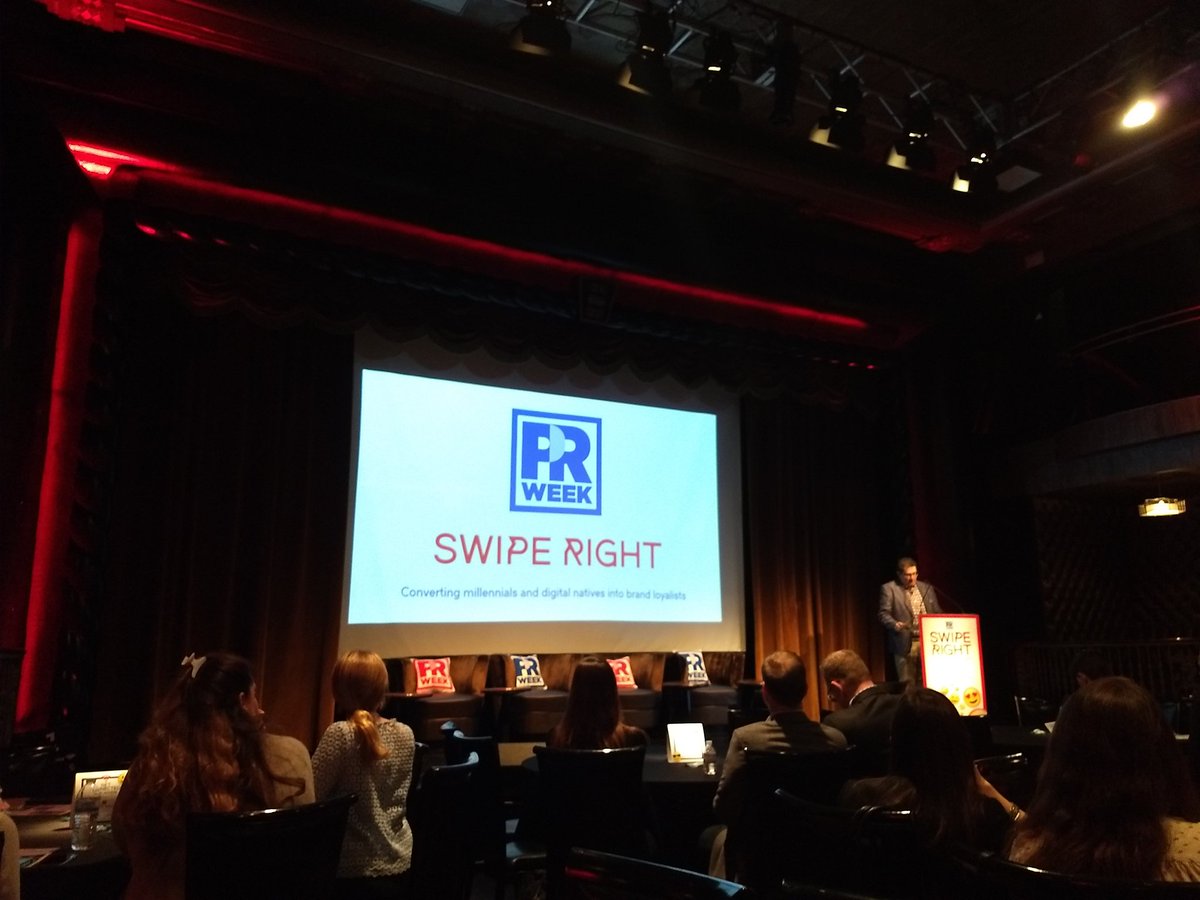 #PRWSwipeRight