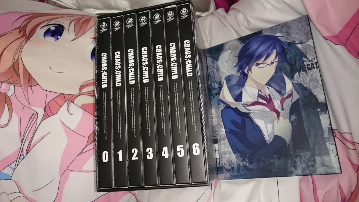 カオスチャイルド サイレントスカイ Blu-ray限定版 届きましたデス♪今回のパッケージは拓留くんデス♪遂に本当の最終 カオスチャイルド サイレントスカイ Blu-ray限定版 届きましたデス♪今回のパッケージは拓留くんデス♪遂に本当の最終