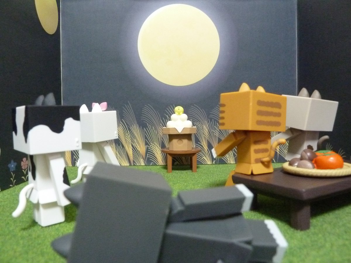 中秋の名月を観賞しました🌕にゃんぼー劇場「お月見」#RYAN_DANBOARD_LOVE♥#ニャンボー 中秋の名月を観賞しました🌕にゃんぼー劇場「お月見」#RYAN_DANBOARD_LOVE♥#ニャンボー
