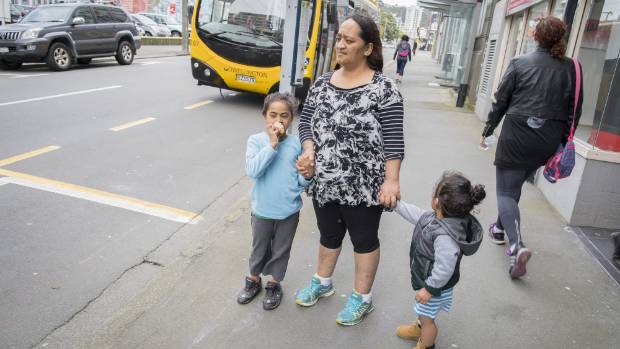Low income Wellington families choosing between food and public transport