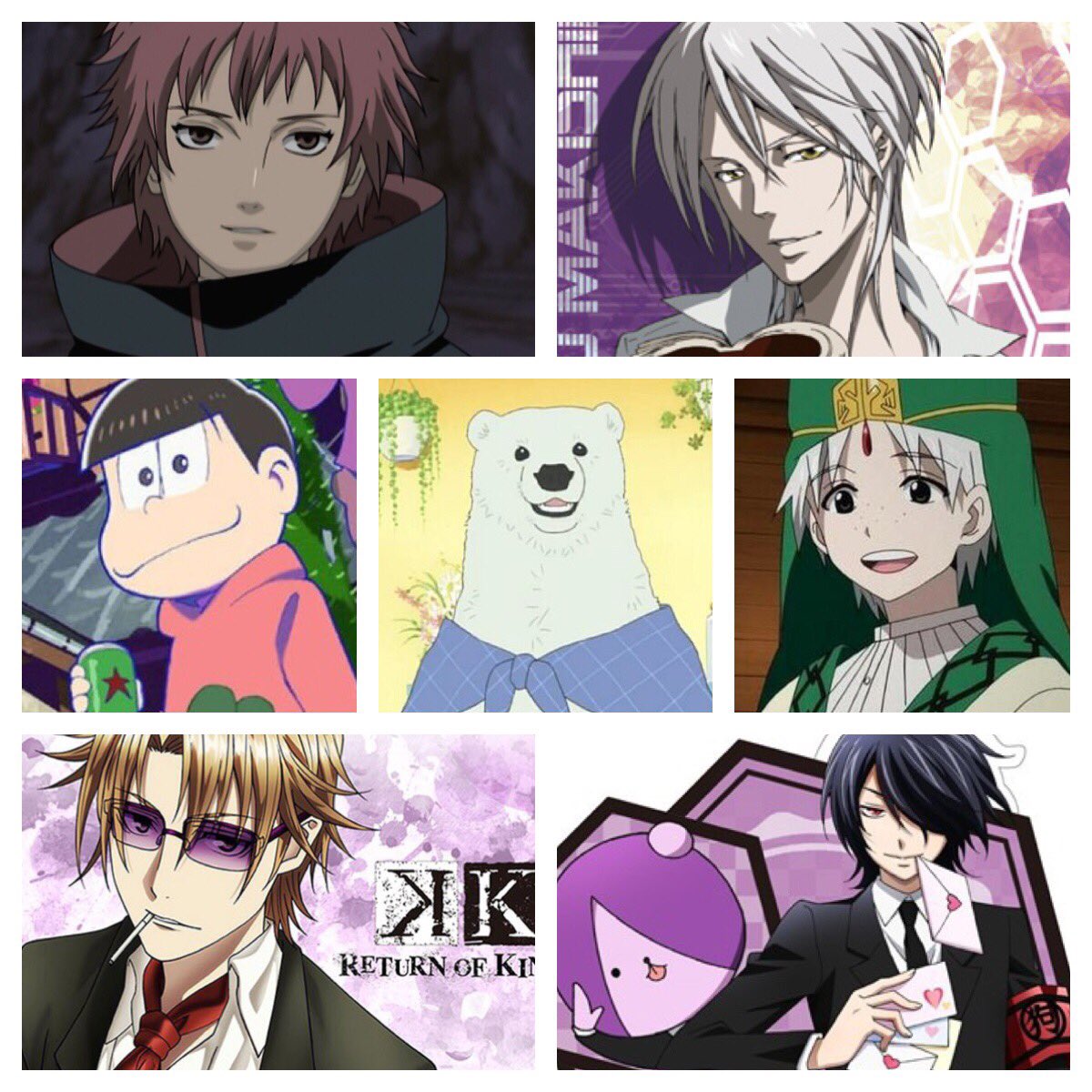 cv・櫻井孝宏さんで好きなキャラ。・NARUTO/サソリ(本体)・PSYCHO-PASS/槙島聖護・おそ松さん/松野おそ cv・櫻井孝宏さんで好きなキャラ。・NARUTO/サソリ(本体)・PSYCHO-PASS/槙島聖護・おそ松さん/松野おそ