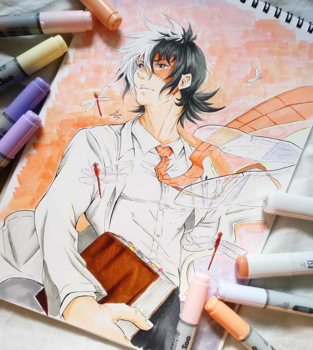 きっらーんでけたーん!!!!#間黒男#ヤングブラックジャック#コピック#イラスト きっらーんでけたーん!!!!#間黒男#ヤングブラックジャック#コピック#イラスト