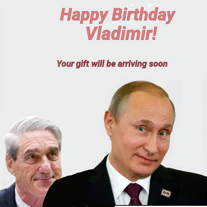 Vladimir Putin's Birthday Celebration HappyBday.to
