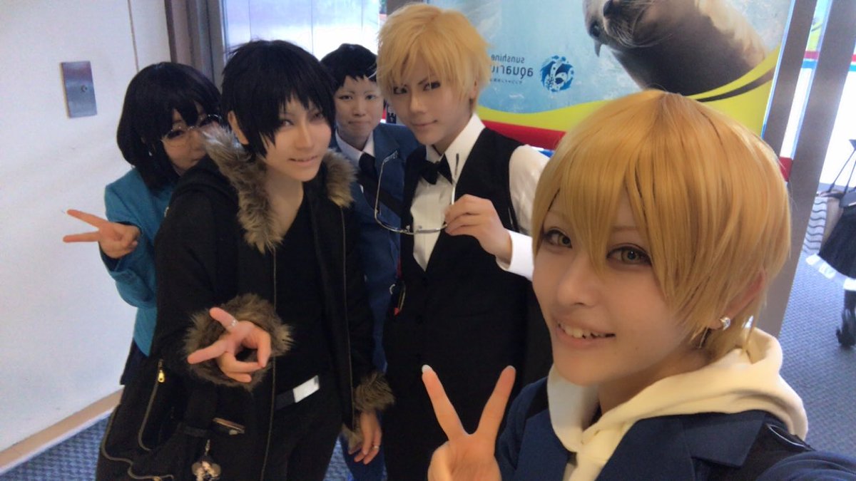 銀魂レイヤーによるデュラララ!!併せ✨✨アコスタ来ましたー🌞帝人 → 銀魂レイヤーによるデュラララ!!併せ✨✨アコスタ来ましたー🌞帝人 →