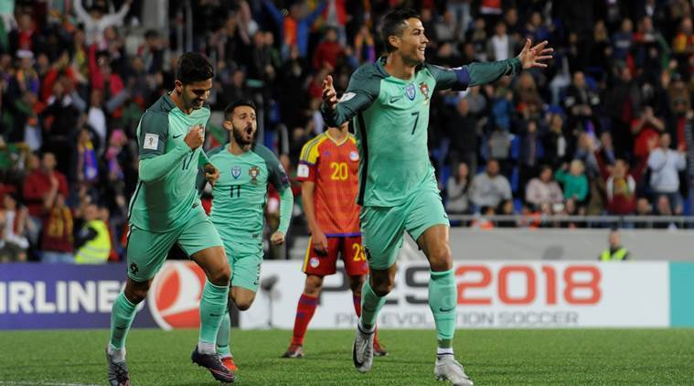 Cristiano Ronaldo lifts Portugal to victory in 2018 FIFA World Cup qualifier, sets up Switzerland showdown