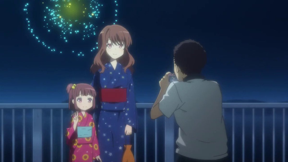 本日は、花火の回想シーンの2007/10/8(写真のからちょうど10年、5話の花火回の2014/10/8(カレンダーの○ 本日は、花火の回想シーンの2007/10/8(写真のからちょうど10年、5話の花火回の2014/10/8(カレンダーの○