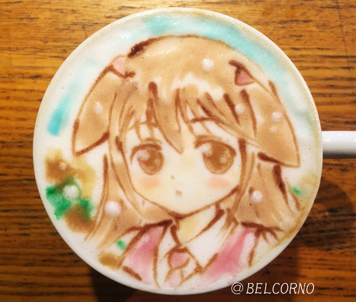 ラテアート【真屋由暉子】@咲-Saki-本日お誕生日で一杯。Happy Birthday!#真屋由暉子生誕祭2017 ラテアート【真屋由暉子】@咲-Saki-本日お誕生日で一杯。Happy Birthday!#真屋由暉子生誕祭2017