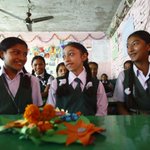 Nepal’s newly-retired ‘living goddess’ starts school