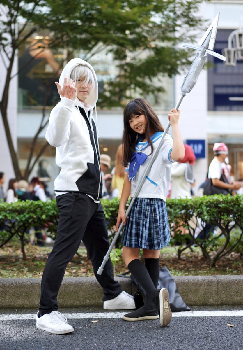 10/8ホココス秋にて。天空のオッサンさん父娘のストライク・ザ・ブラッド古城と姫柊。正直、今回一番羨ましいと思ったレイヤ 10/8ホココス秋にて。天空のオッサンさん父娘のストライク・ザ・ブラッド古城と姫柊。正直、今回一番羨ましいと思ったレイヤ