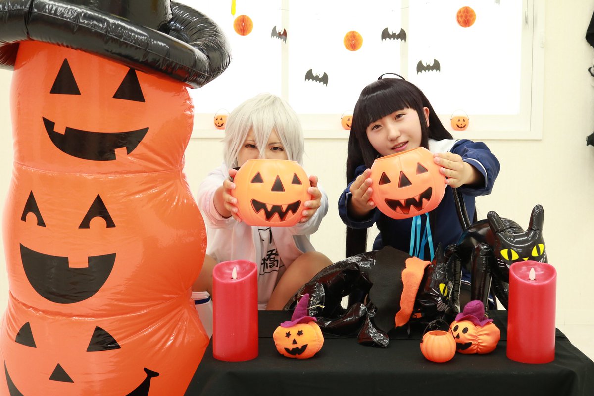 こすぷれ🎒初恋モンスター🎒👻🎃💀Trick or Treat👻👻🎃知らない間に撫でられてたww夏歩→milkちゃん(@2 こすぷれ🎒初恋モンスター🎒👻🎃💀Trick or Treat👻👻🎃知らない間に撫でられてたww夏歩→milkちゃん(@2