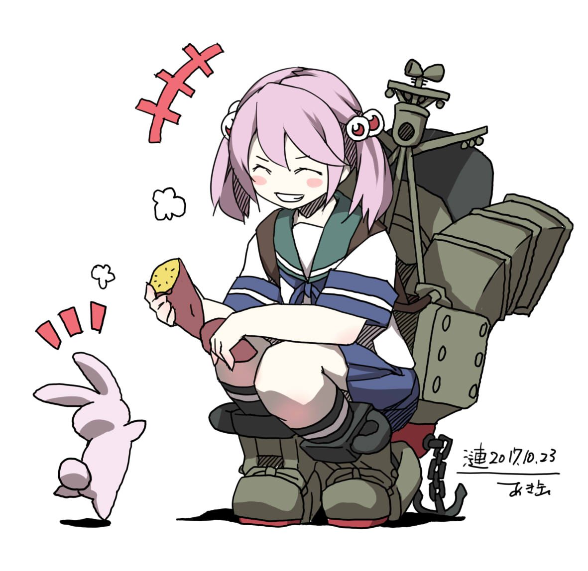 はんぶんこっ!#艦これ版深夜の真剣お絵描き60分一本勝負#艦これ版真剣お絵描き60分一本勝負_20171023#艦これ はんぶんこっ!#艦これ版深夜の真剣お絵描き60分一本勝負#艦これ版真剣お絵描き60分一本勝負_20171023#艦これ