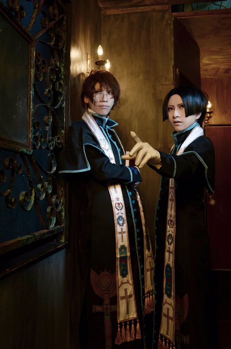 【Cosplay】バ/チ/カ/ン/奇跡調査官バチ官ロベルト:蕎麦狐平賀:閑 【Cosplay】バ/チ/カ/ン/奇跡調査官バチ官ロベルト:蕎麦狐平賀:閑