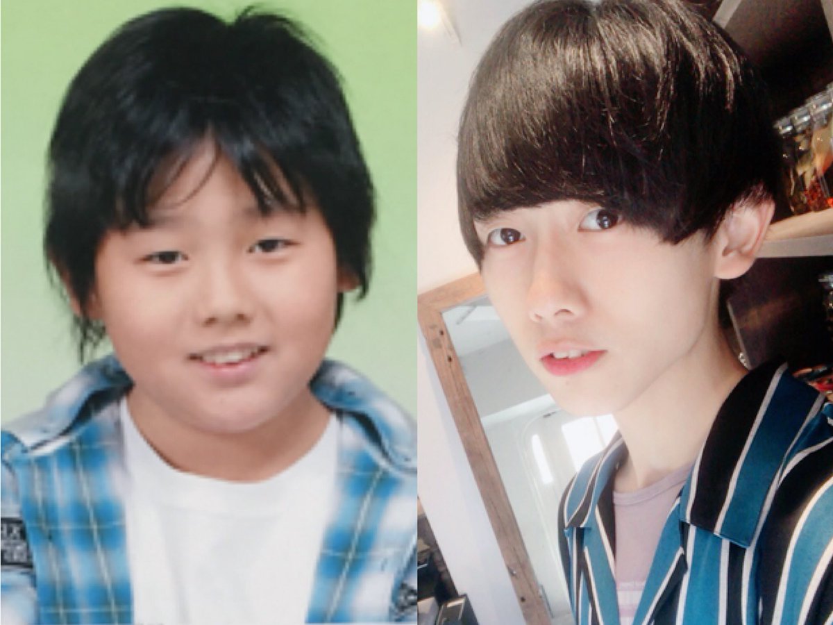 夜だし…笑いろんな意味で笑ってもらえたら嬉しいでーす!左が12歳で右が20歳(現在)です。#踊り手垢抜けた選手権2017 夜だし…笑いろんな意味で笑ってもらえたら嬉しいでーす!左が12歳で右が20歳(現在)です。#踊り手垢抜けた選手権2017