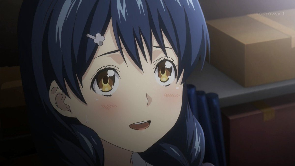 田所ちゃんは天使過ぎる(^^)#shokugeki_anime 田所ちゃんは天使過ぎる(^^)#shokugeki_anime