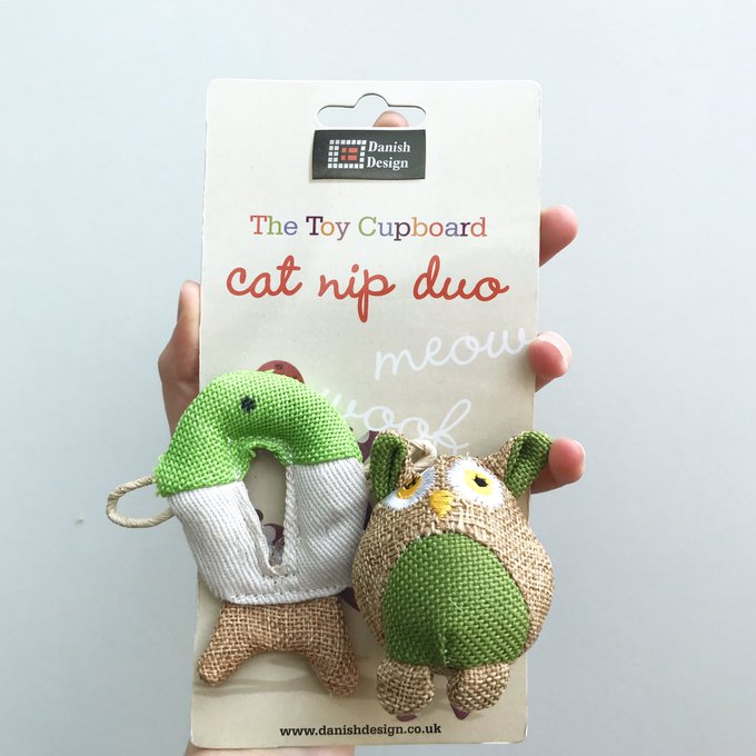 We've got lots of lovely toys for your little furry friends available on our website🐱♥️ #cat #toys #Monday https://t.co/lYvfH5XlWb