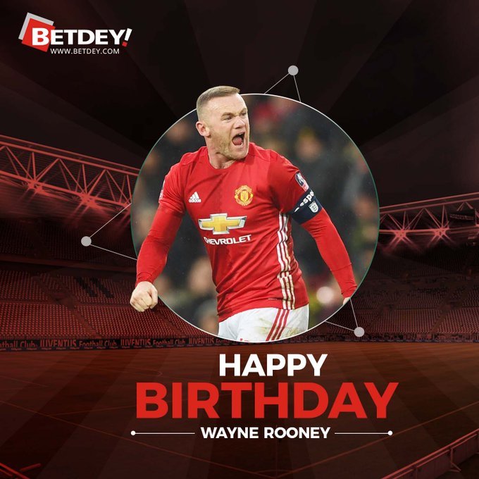 Wayne Rooney’s Birthday Celebration | HappyBday.to