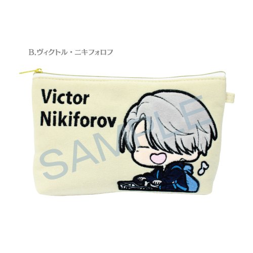【予約商品情報】終了間近!ユーリ!!! on ICE スウェットししゅうポーチのご予約受付中!受付は10/17朝8時迄で 【予約商品情報】終了間近!ユーリ!!! on ICE スウェットししゅうポーチのご予約受付中!受付は10/17朝8時迄で
