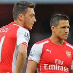 Ozil, Sanchez near Emirates exit
