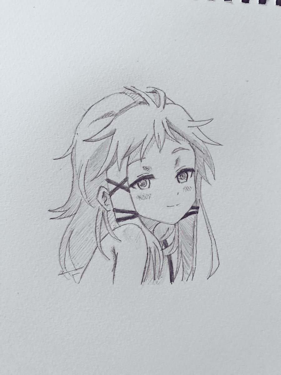 ティナ描きましたー#ブラックブレット #模写 ティナ描きましたー#ブラックブレット #模写