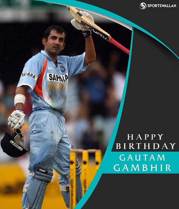 Gautam Gambhir’s Birthday Celebration | HappyBday.to