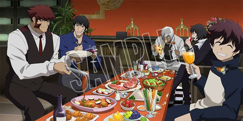 『血界戦線 & BEYOND』BD & DVD Amazon 全巻購入特典「描き下ろし全巻収納BOX」絵 『血界戦線 & BEYOND』BD & DVD Amazon 全巻購入特典「描き下ろし全巻収納BOX」絵