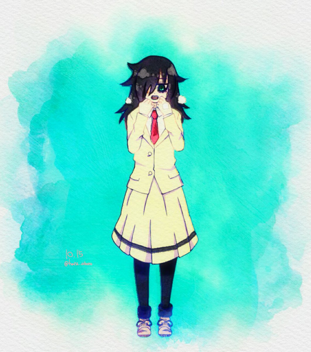寒くなってきたね#ワタモテ #watamote 寒くなってきたね#ワタモテ #watamote