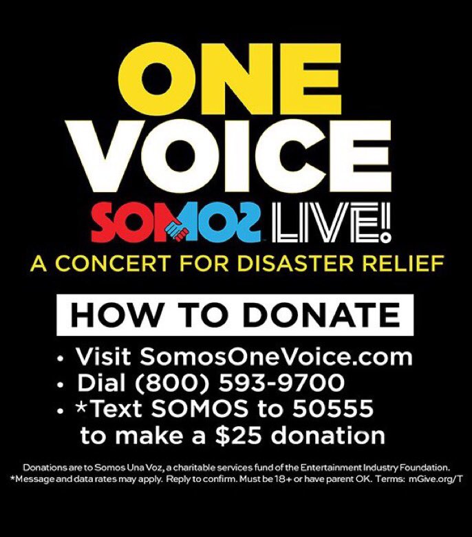 Any contribution helps! Here are the different ways to donate. You can also visit the link in my bio! #OneVoice https://t.co/AcgjaqksqP