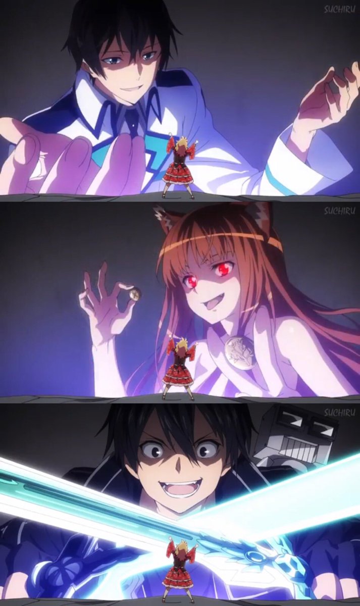 #エロマンガ先生 確か8話初めて見たときすごくニヤついたシーンw#魔法科高校の劣等生司波達也#狼と香辛料賢狼ホロ【←特に #エロマンガ先生 確か8話初めて見たときすごくニヤついたシーンw#魔法科高校の劣等生司波達也#狼と香辛料賢狼ホロ【←特に