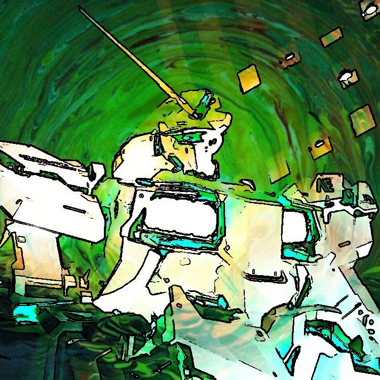 ガンダムさん加工してみた(´・ω・`) ガンダムさん加工してみた(´・ω・`)