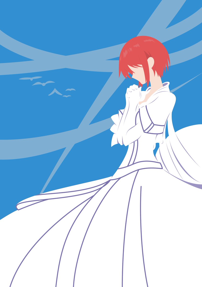 頭の陰影とかいろいろ修正しました。Snow White with Red Hair 赤髪の白雪姫 EDから模写 頭の陰影とかいろいろ修正しました。Snow White with Red Hair 赤髪の白雪姫 EDから模写