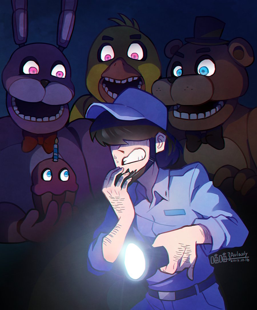 【お題:five nights at freddyっていうゲーム知ってますか?存じているのなら、次元がバイトとして店を警 【お題:five nights at freddyっていうゲーム知ってますか?存じているのなら、次元がバイトとして店を警