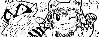 Miiverseでアライさんとアライグマくん(ぼのぼの)を描きました。少しでも笑顔になってくれたら嬉しいです。#フレンズ Miiverseでアライさんとアライグマくん(ぼのぼの)を描きました。少しでも笑顔になってくれたら嬉しいです。#フレンズ